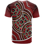 t-shirt-aboriginal-tortoiseshell-dot-panting