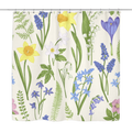 wales-daffodil-shower-curtain