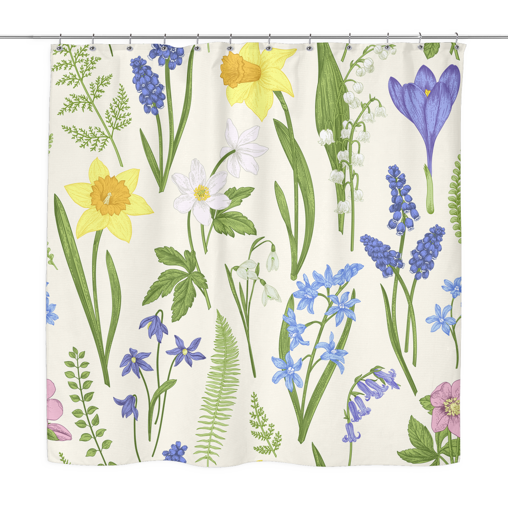 wales-daffodil-shower-curtain