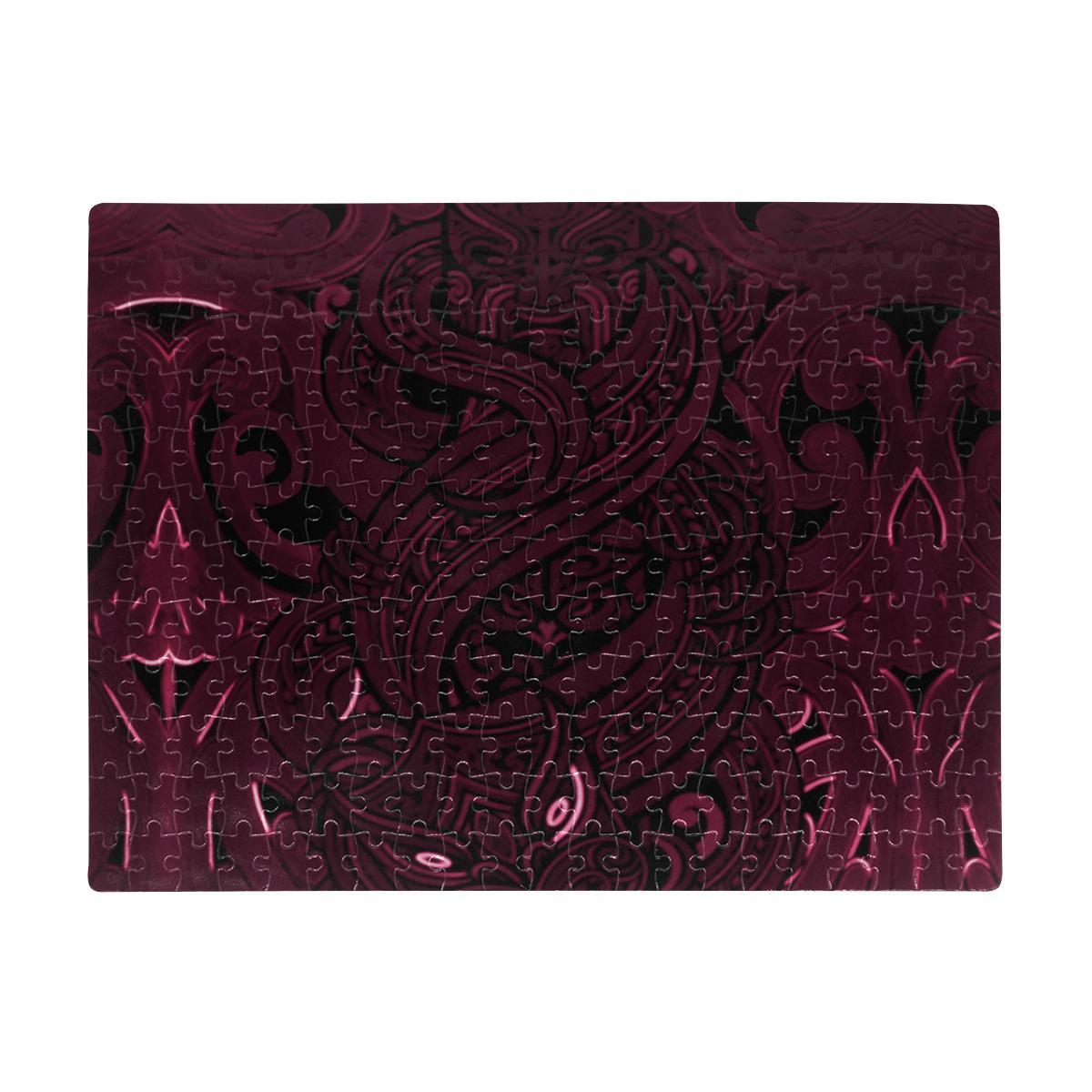 new-zealand-maori-tumatauenga-tattoo-jigsaw-puzzle-k4-pink