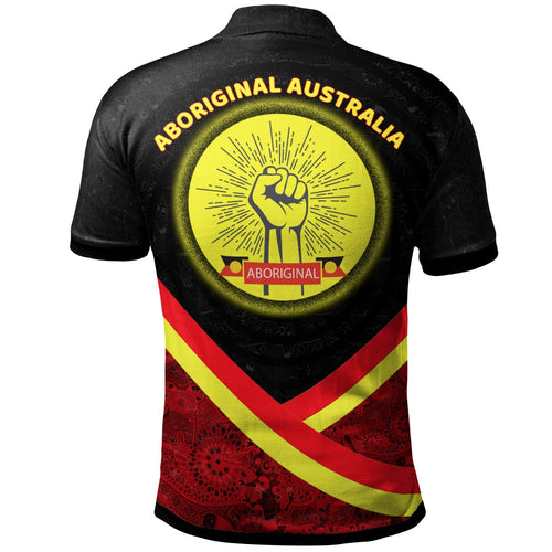 custom-polo-shirt-aboriginal-flag-and-animals-pattern
