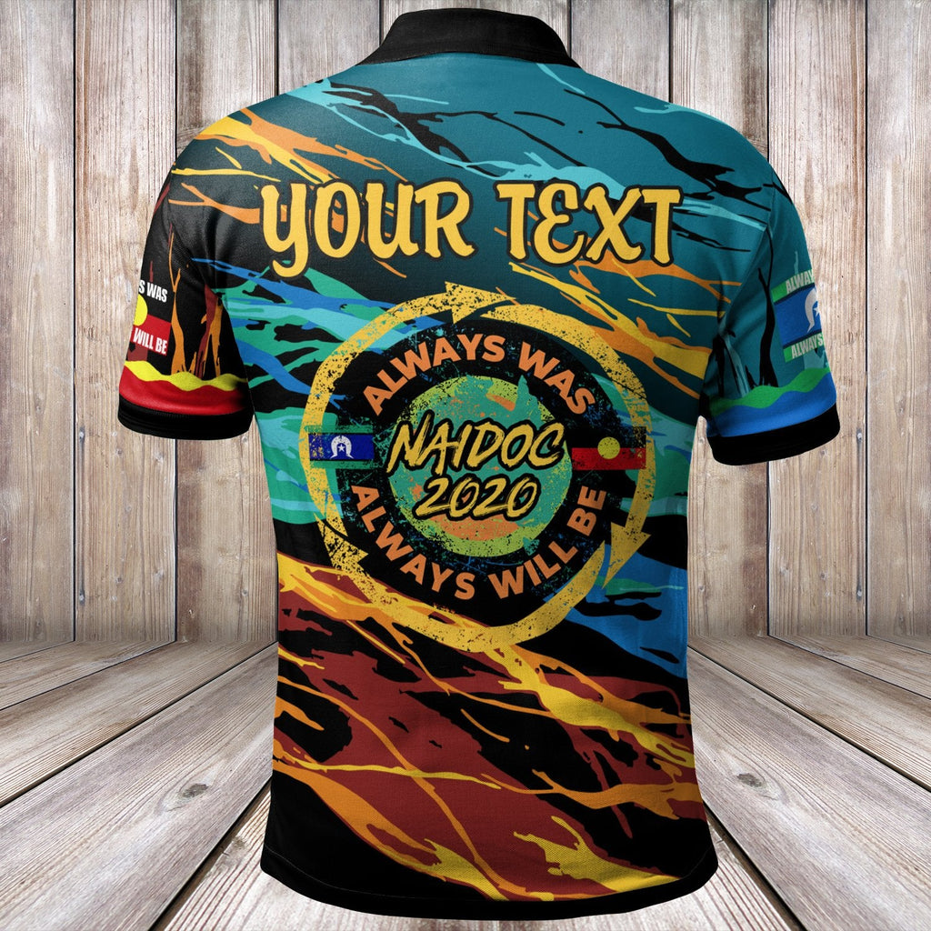custom-text-polo-shirts-naidoc-always-was-always-will-be