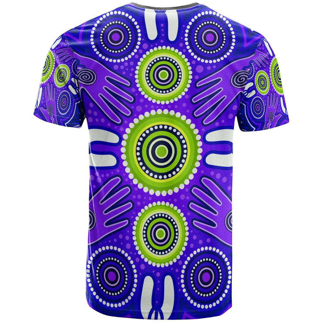 tshirts-aboriginal-family-with-dot-painting-art