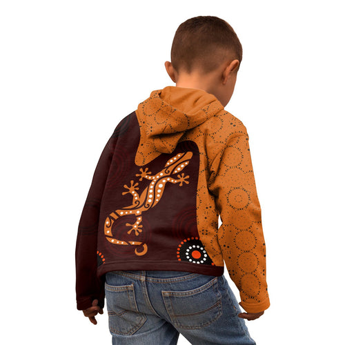 aboriginal-hoodie-kids-lizard-in-aboriginal-dreaming