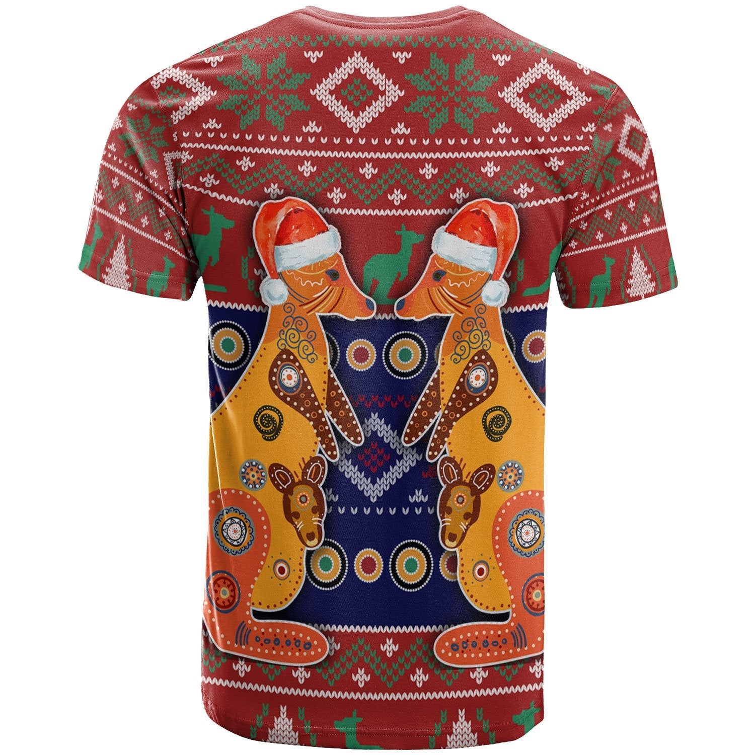 christmas-t-shirt-mother-kangaroo-in-christmas