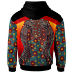 hoodie-aboriginal-sublimation-dot-pattern-style-red
