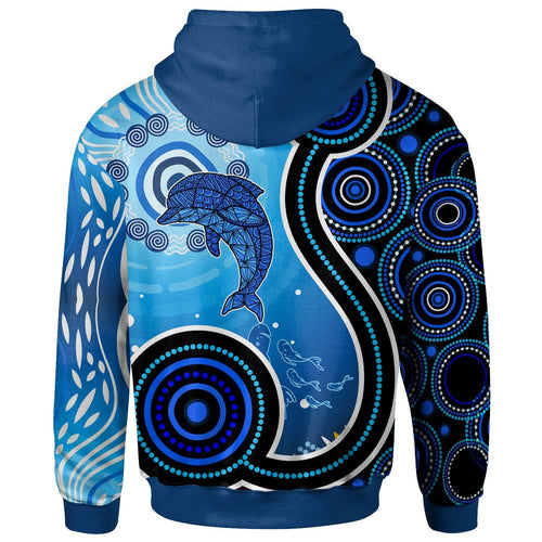 aussie-aboriginal-hoodie-dolphin-and-aboriginal-dot-patterns