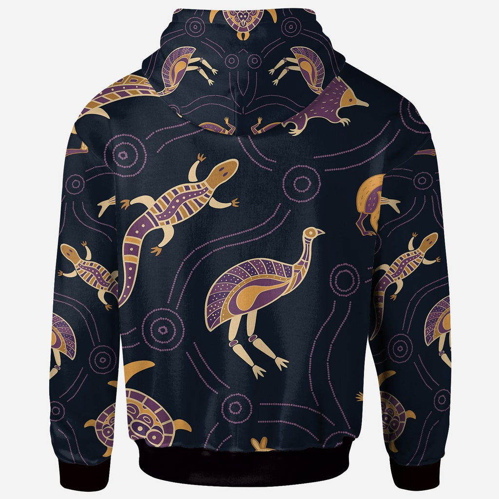 hoodie-indigenous-animals-patterns