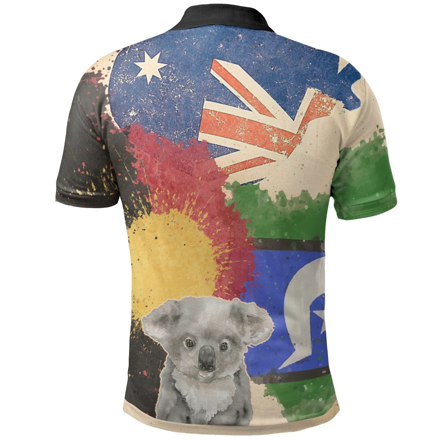 polo-shirt-flag-combination-with-koala