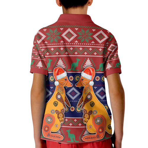kid-christmas-polo-mother-kangaroo-in-christmas