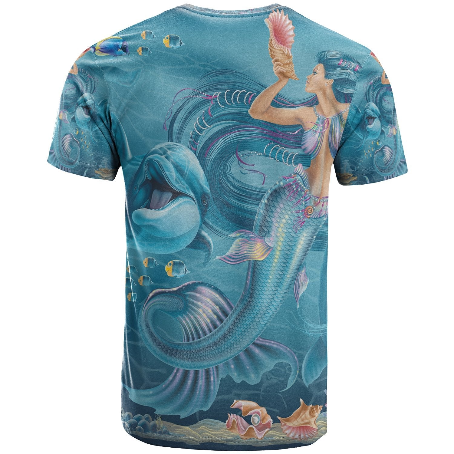tshirt-australia-beautiful-mermaid-with-dolphin