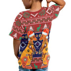 kid-christmas-t-shirt-mother-kangaroo-in-christmas