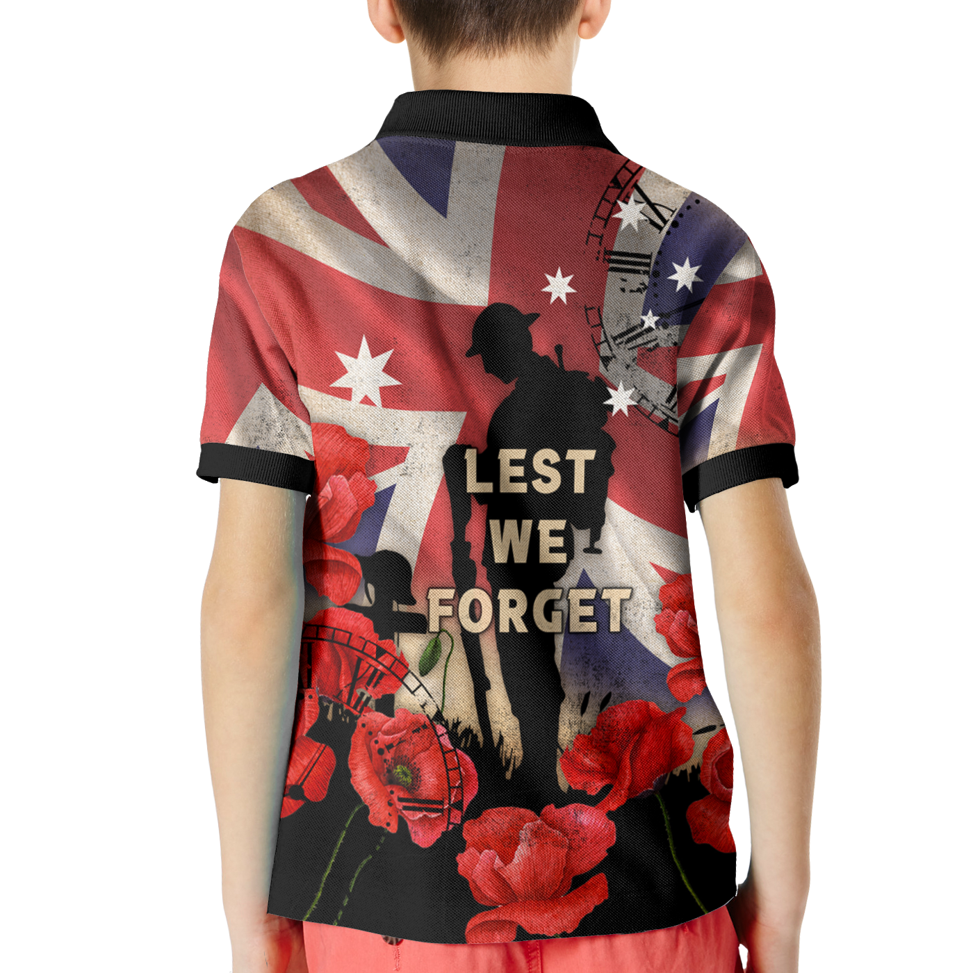 anzac-kid-polo-shirts-a-day-we-will-never-forget