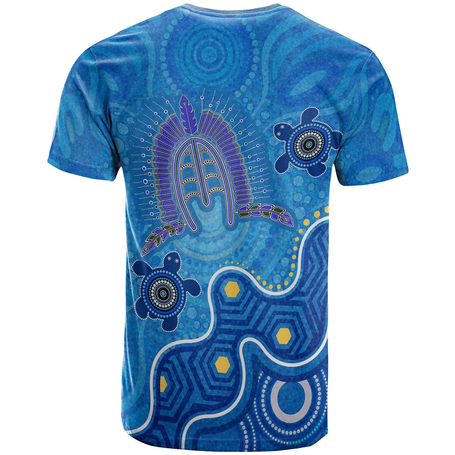 torres-strait-personalised-t-shirt-dhari-and-turtle-bn25