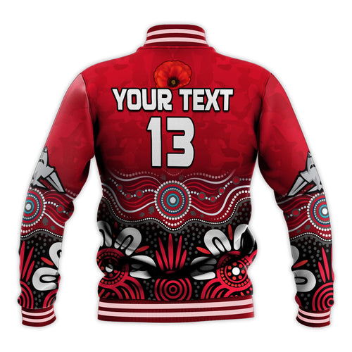 custom-text-and-number-bombers-anzac-2022-baseball-jacket-essendon-football-aboriginal-remember-them