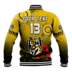 custom-text-and-number-richmond-anzac-2022-baseball-jacket-tigers-aboriginal-poppy