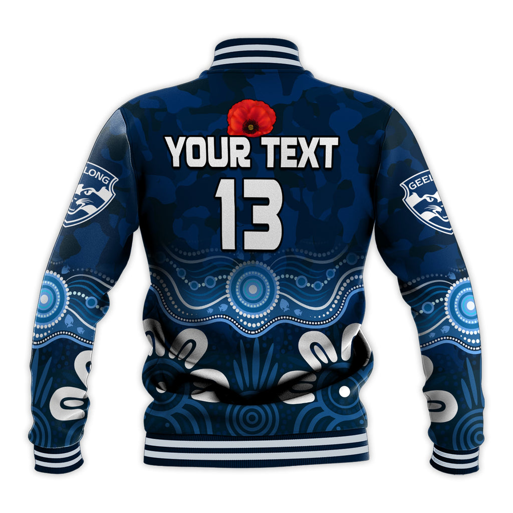 custom-text-and-number-cats-anzac-2022-baseball-jacket-geelong-football-aboriginal-poppy