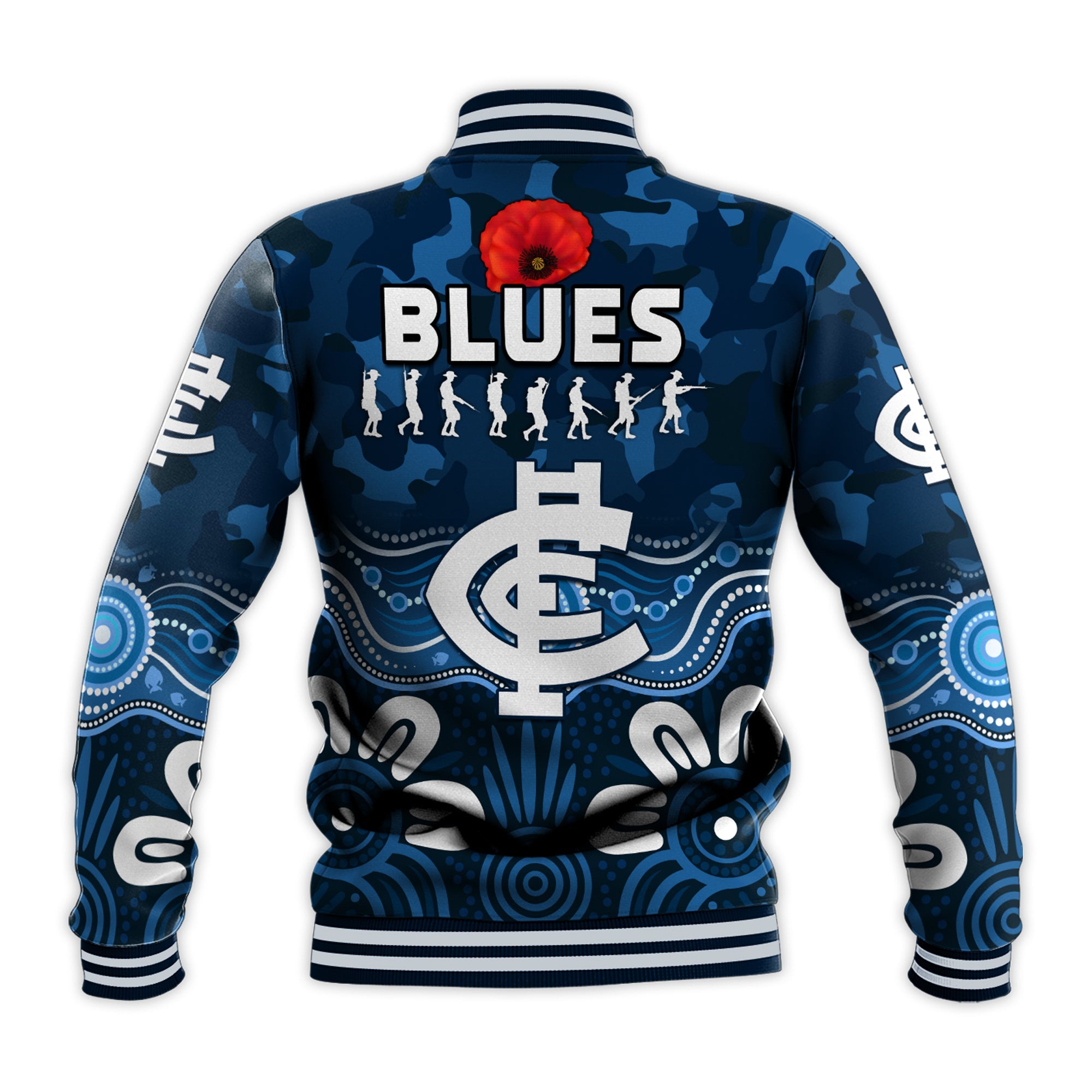 blues-anzac-2022-baseball-jacket-carlton-football-aboriginal-poppy