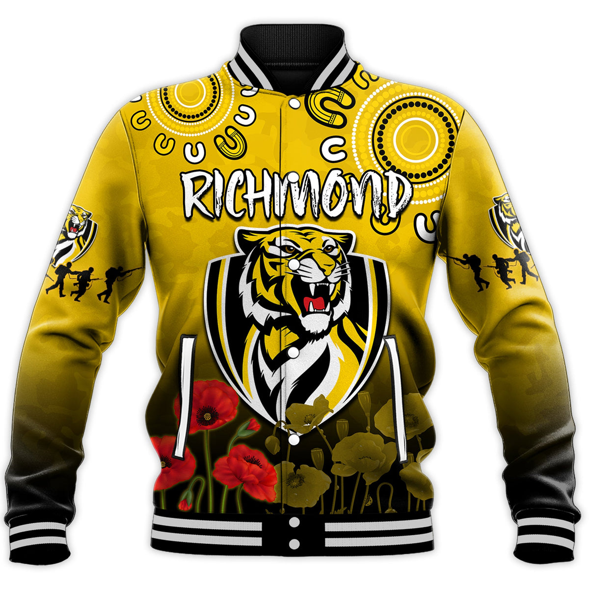 richmond-anzac-2022-baseball-jacket-tigers-aboriginal-poppy