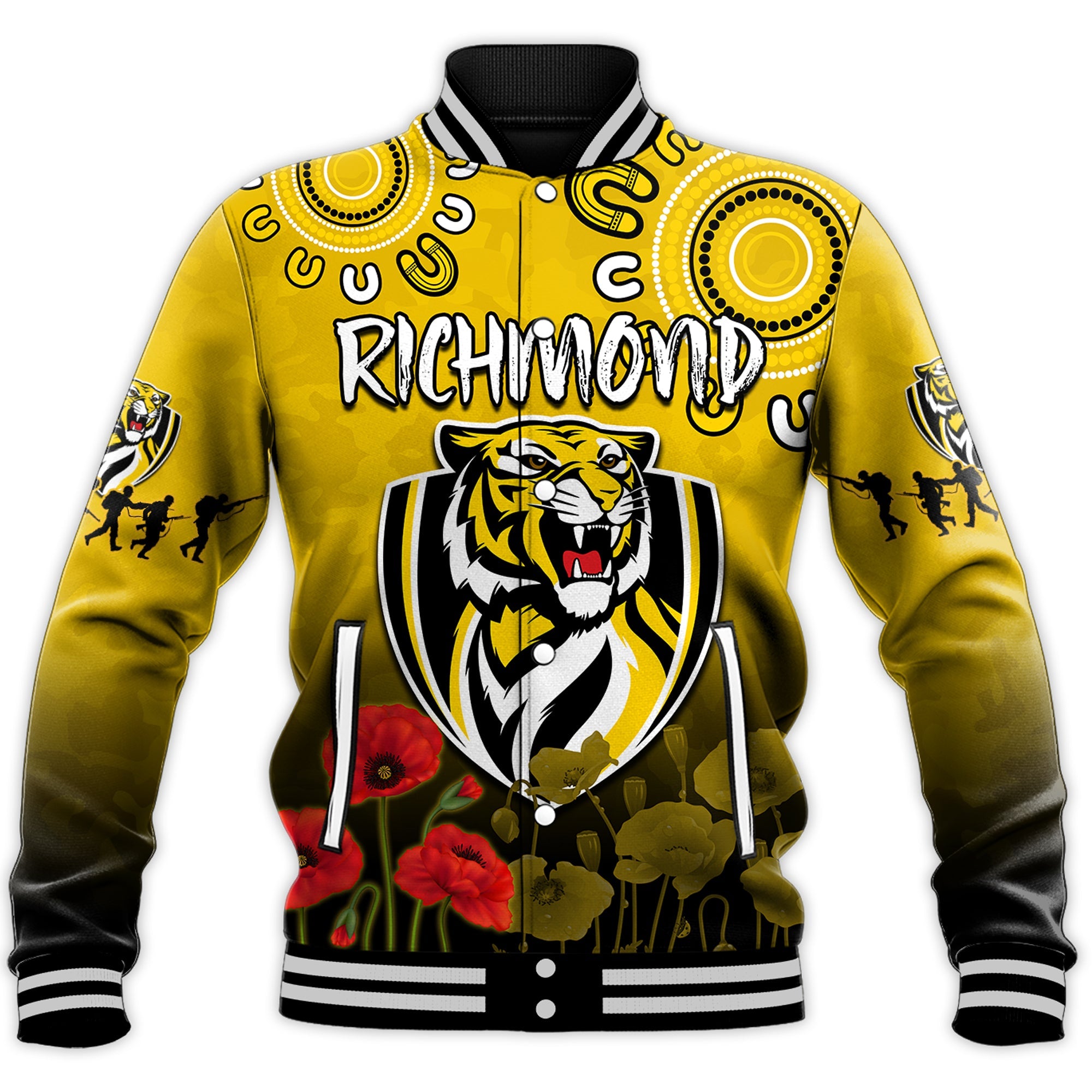 richmond-anzac-2022-baseball-jacket-tigers-aboriginal-poppy