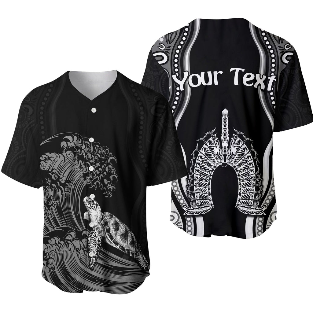 custom-personalised-torres-strait-islands-baseball-jersey-the-dhari-mix-aboriginal-turtle-version-black
