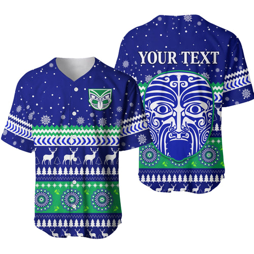 custom-personalised-warriors-baseball-jersey-merry-christmas-new-zealand