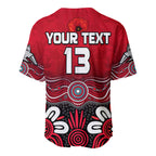 (Custom Text and Number) Bombers Anzac 2022 Baseball Jersey Essendon Football Aboriginal Remember Them LT13