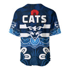 Cats Anzac 2022 Baseball Jersey Geelong Football Aboriginal Poppy LT13
