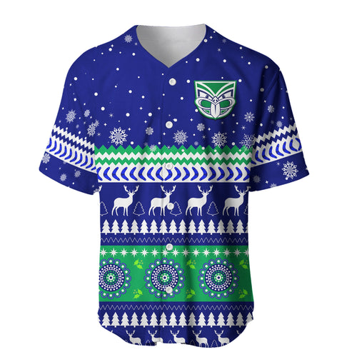 custom-personalised-warriors-baseball-jersey-merry-christmas-new-zealand