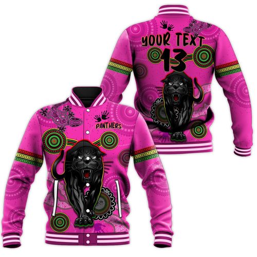 custom-text-and-number-panthers-baseball-jacket-aboriginal-with-lizard