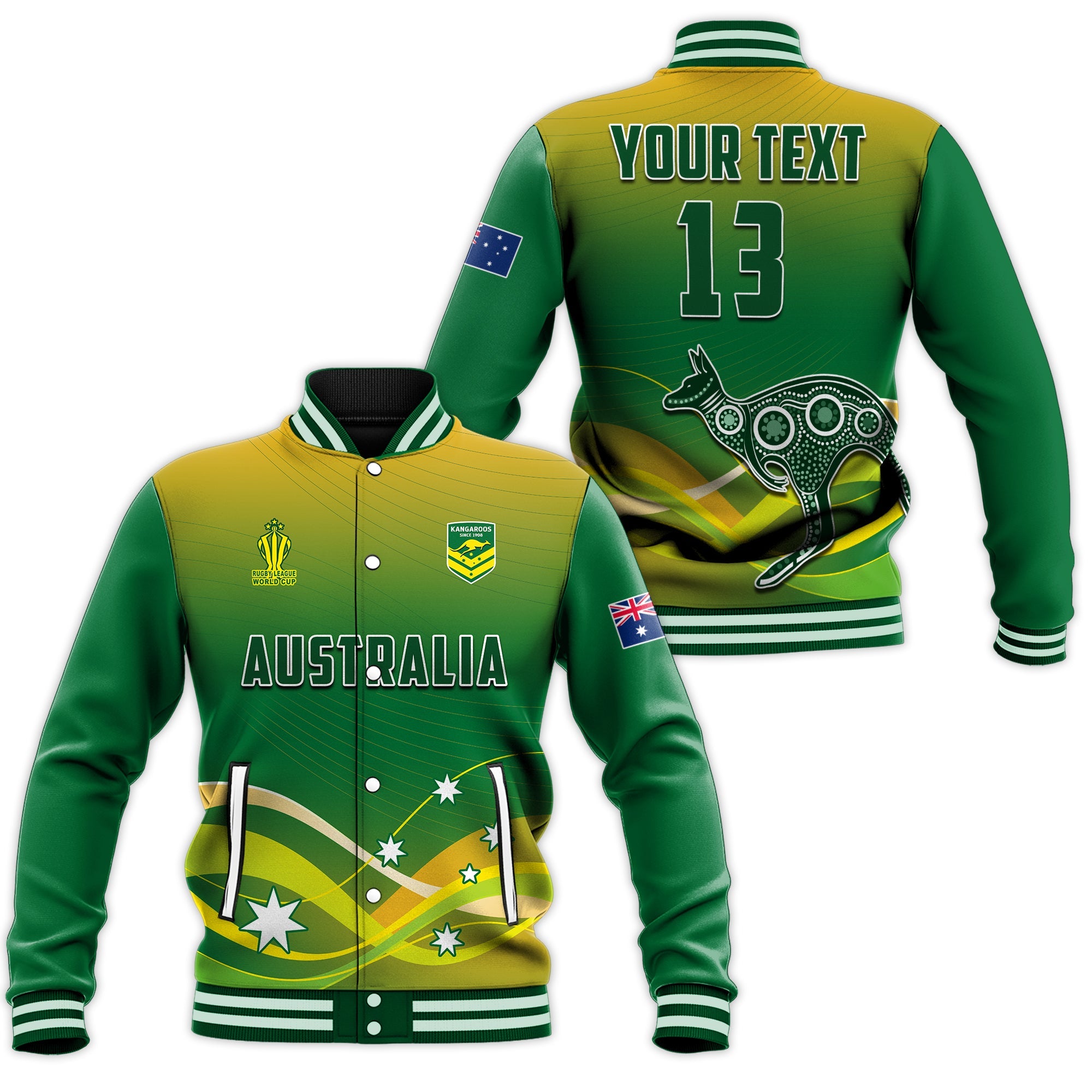 custom-text-and-number-australia-rugby-baseball-jacket-champions-rlwc-kangaroos-world-cup-rugby