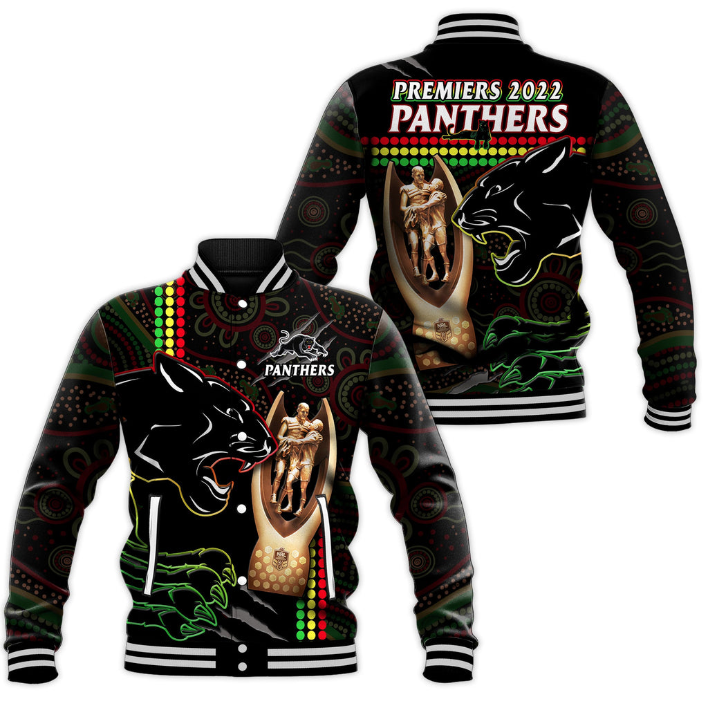 panthers-rugby-baseball-jacket-the-riff-2022-premiers-aboriginal-art