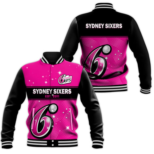 sydney-sixers-baseball-jacket-est-2011-simple-style