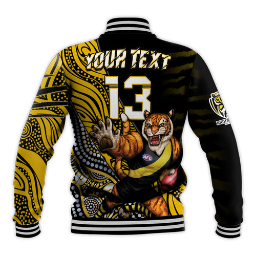 custom-text-and-number-richmond-football-baseball-jacket-aboriginal-go-the-tigers-mascot