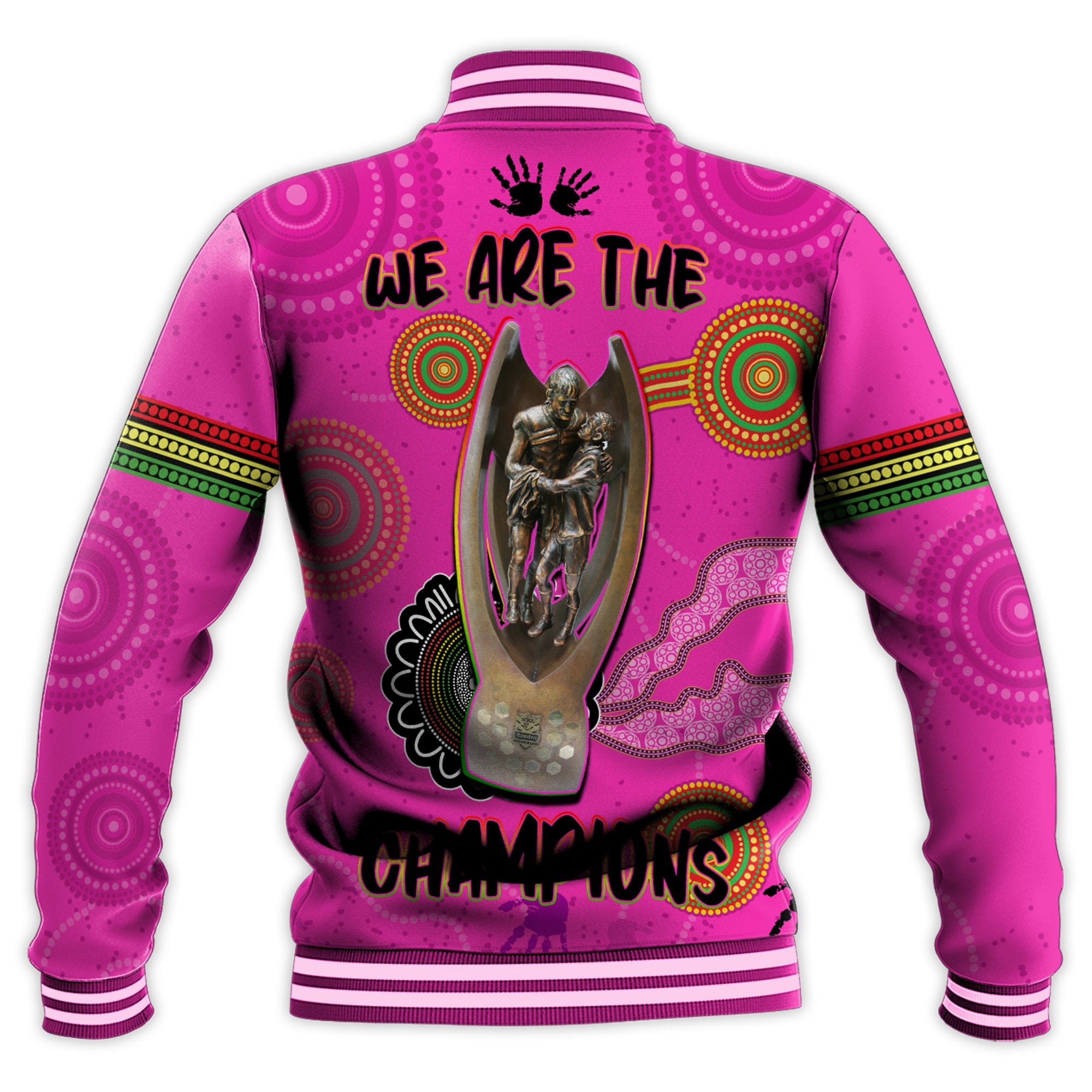 panthers-baseball-jacket-aboriginal-premiers-2022-we-are-the-champions-with-trophy