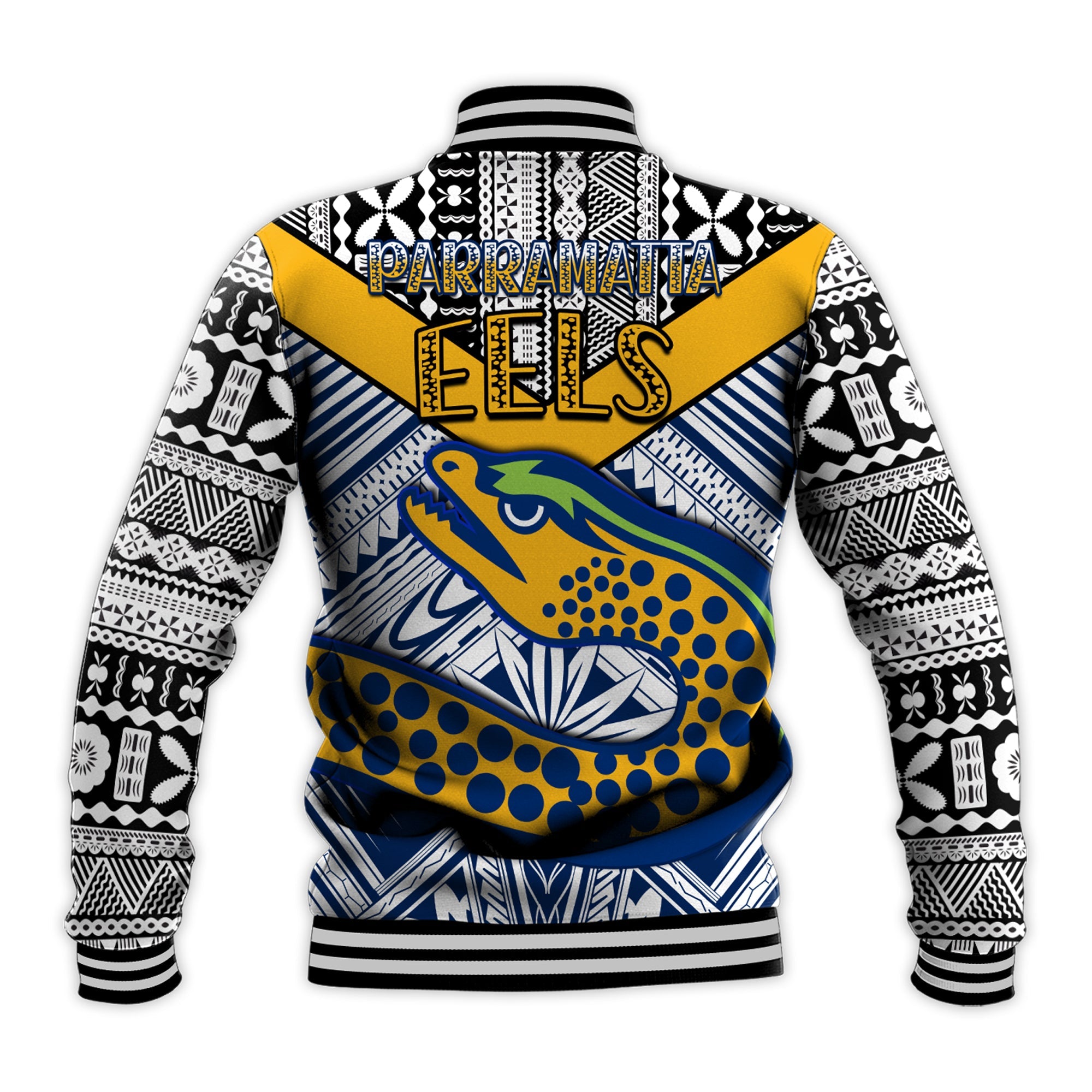 eels-rugby-baseball-jacket-polynesian-tapa-pattern-premiers