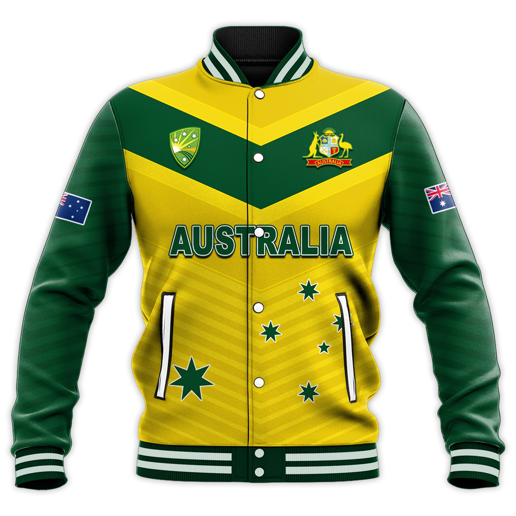 custom-text-and-number-australia-cricket-baseball-jacket-go-aussie-champions