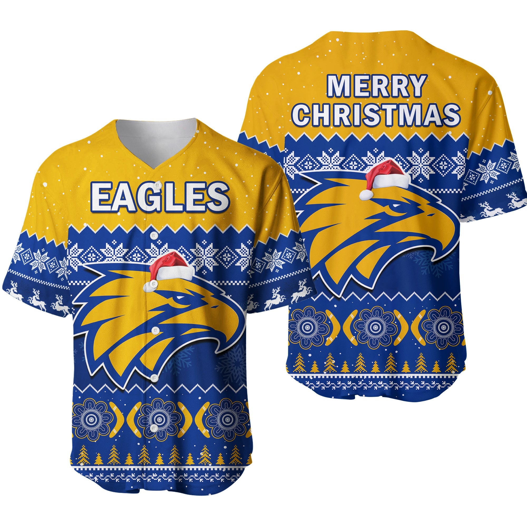 west-coast-football-baseball-jersey-eagles-indigenous-merry-christmas