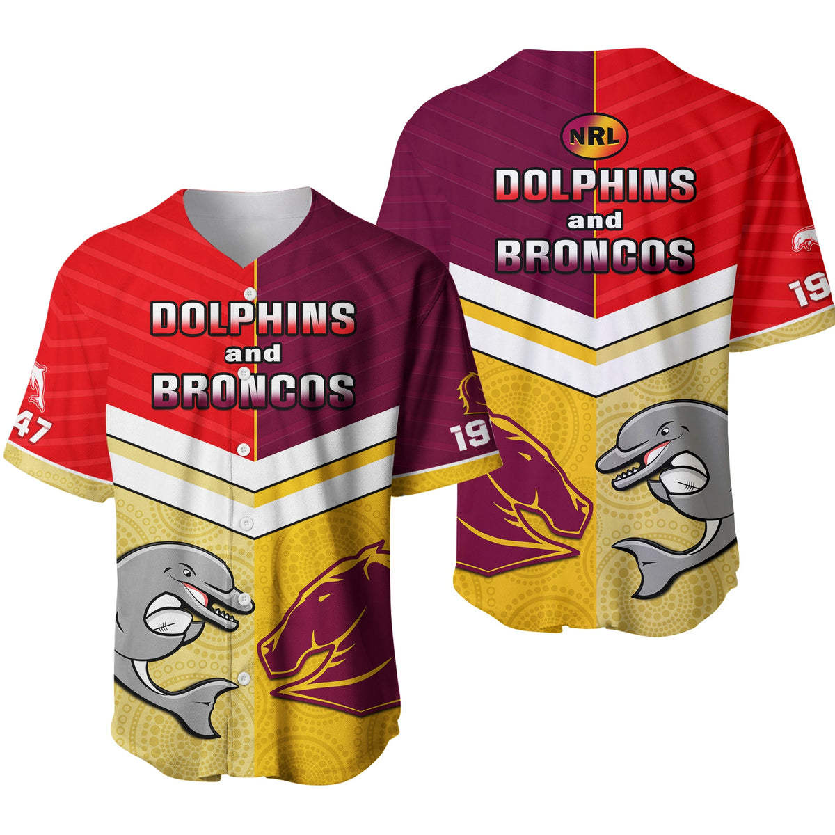 dolphins-mix-broncos-rugby-baseball-jersey-indigenous-art-ver01