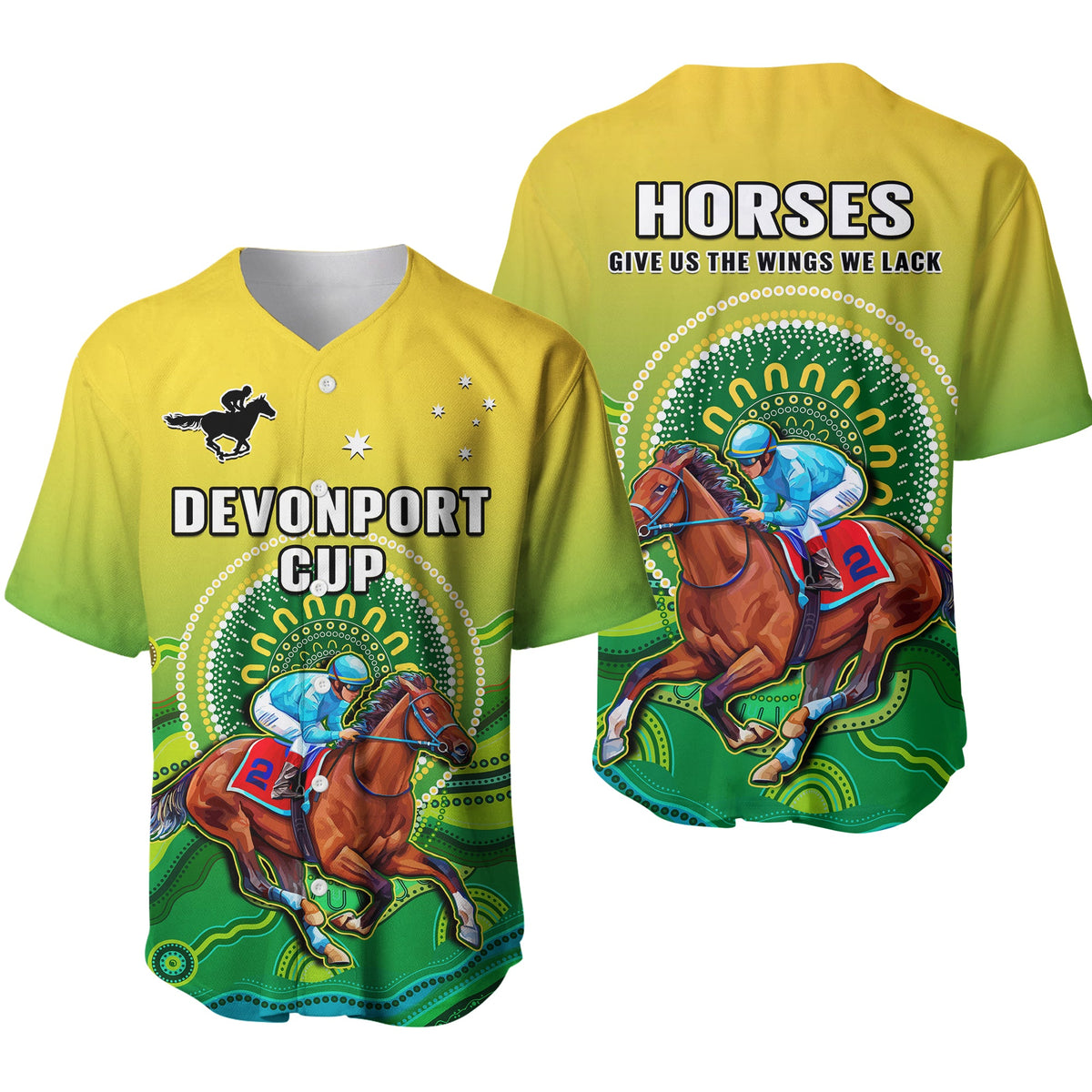 australia-devonport-cup-2023-baseball-jersey-horse-racing-indigenous-art-ver01