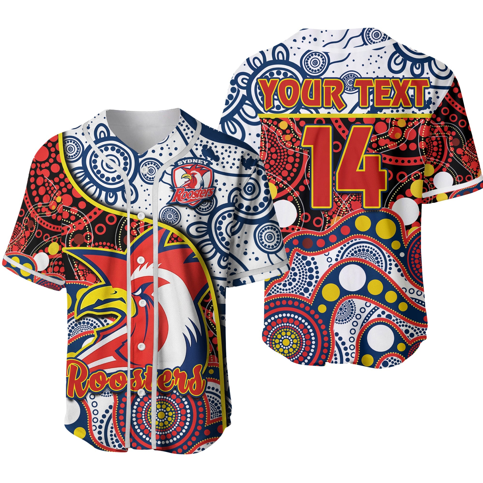 custom-text-and-number-roosters-rugby-baseball-jersey-easts-1908-aboriginal-artsy-premiers-ver02