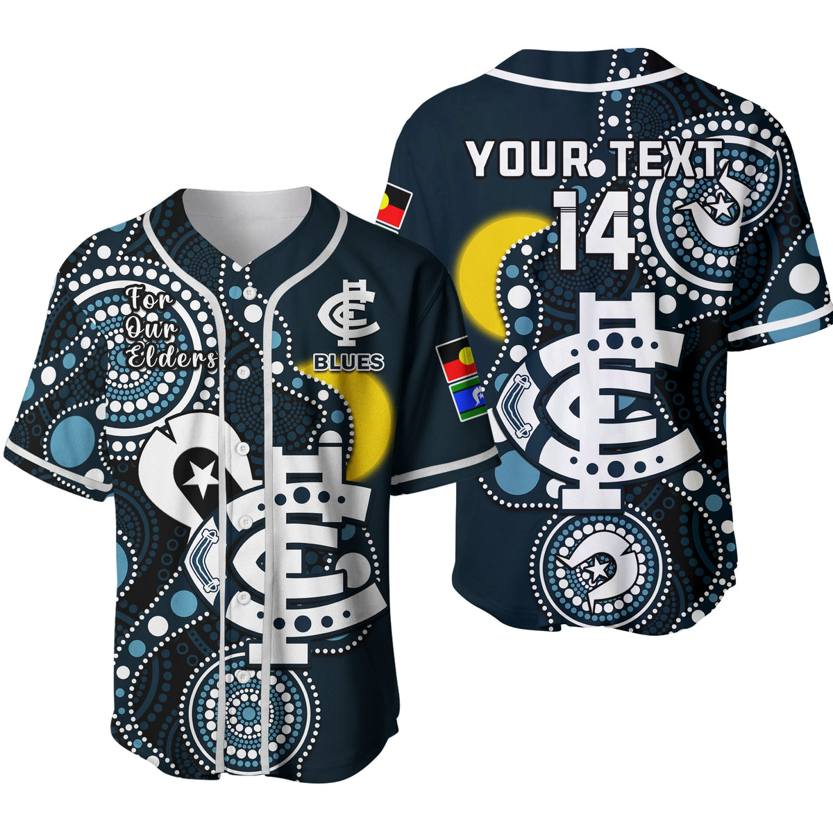 custom-text-and-number-carlton-football-naidoc-2023-baseball-jersey-blues-for-our-elders-indigenous-art-ver02