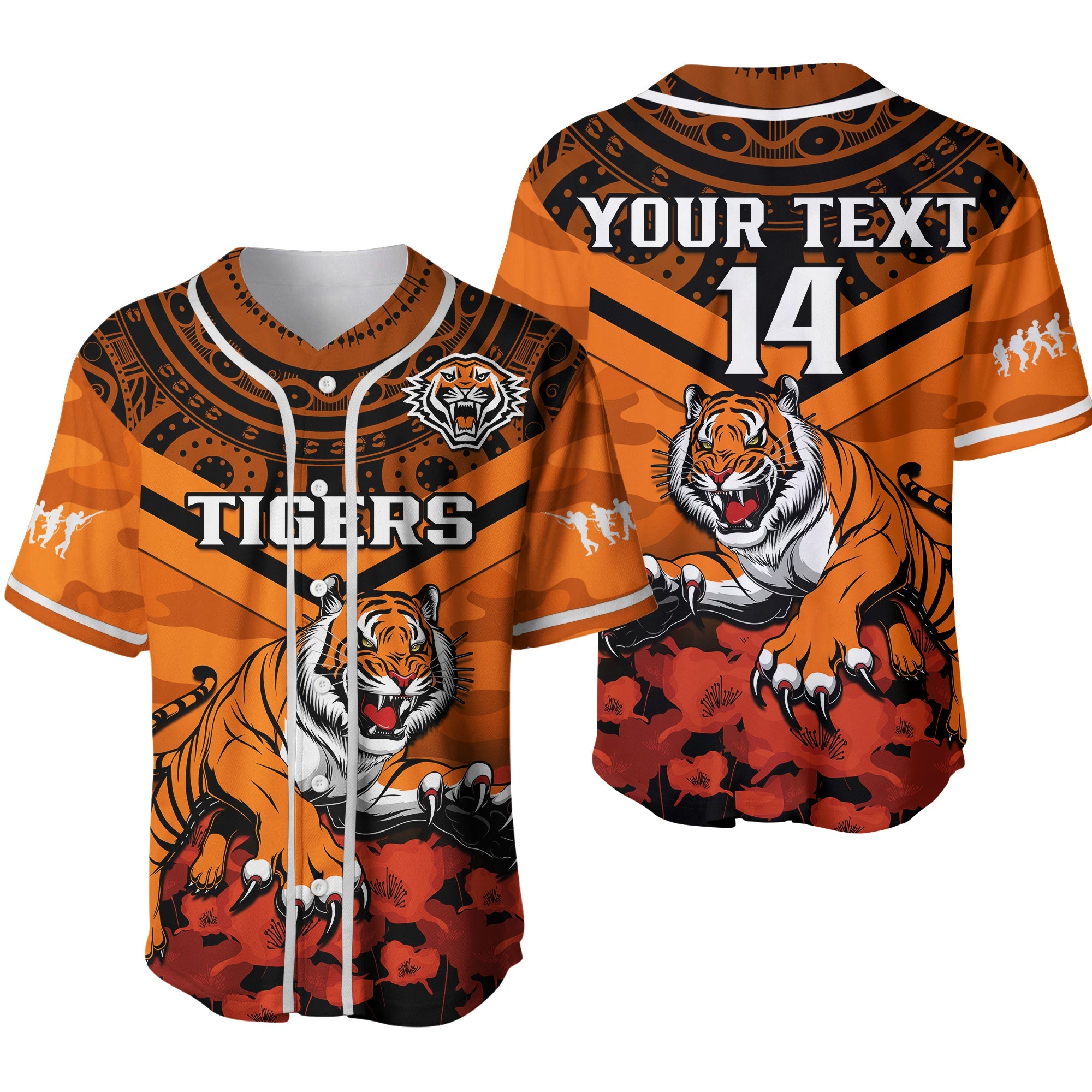 custom-text-and-number-tigers-rugby-anzac-2023-rugby-baseball-jersey-camouflage-mix-indigenous-ver02