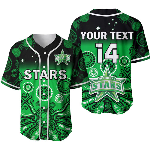 custom-text-and-number-stars-cricket-baseball-jersey-ver02-melbourne-team-green-gradient-aboriginal-art
