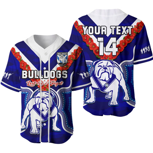 custom-text-and-number-bulldogs-rugby-anzac-2023-baseball-jersey-dots-poppy-mix-camouflage-lest-we-forget-ver02