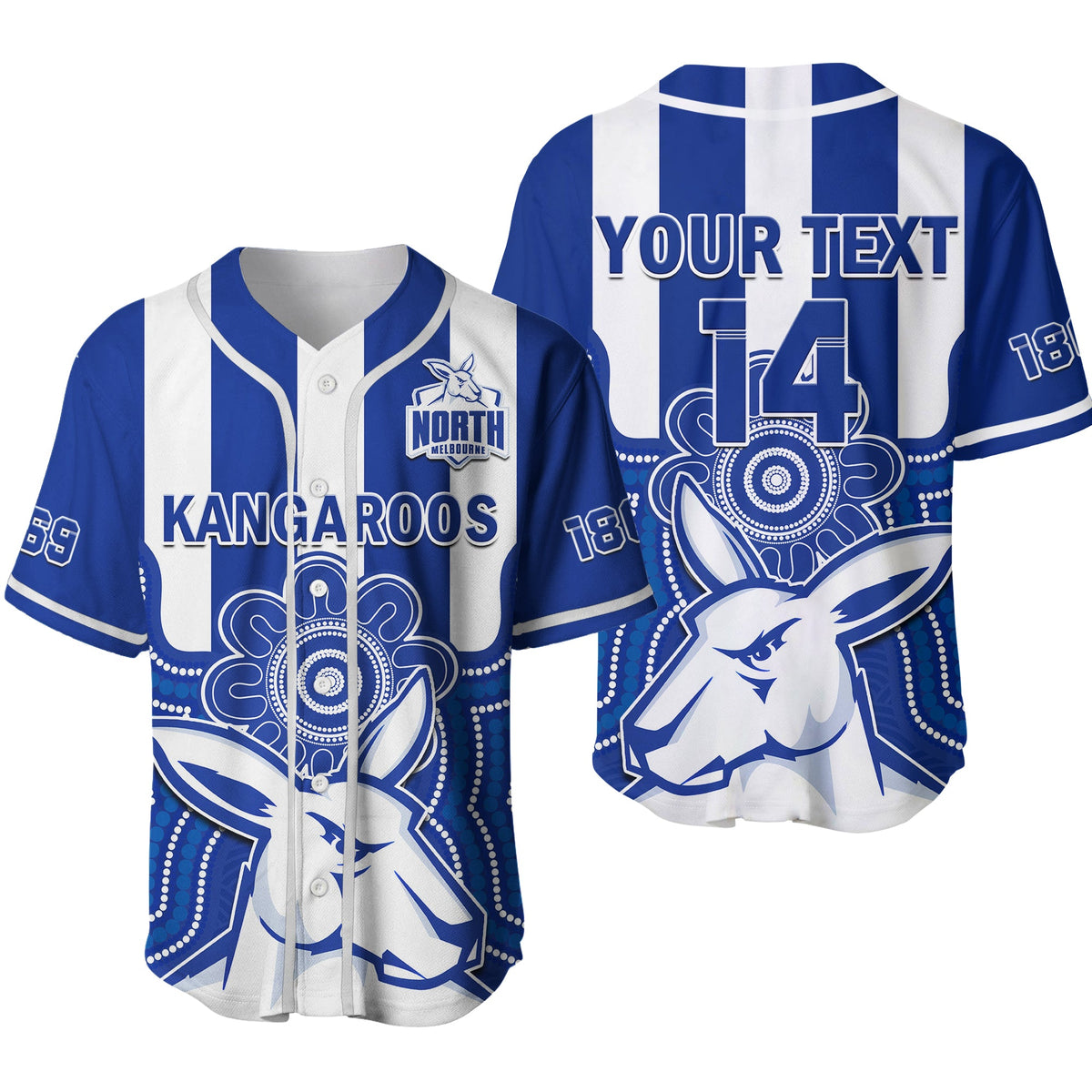 custom-text-and-number-melbourne-football-baseball-jersey-north-kangaroos-1869-aboriginal-art-ver02