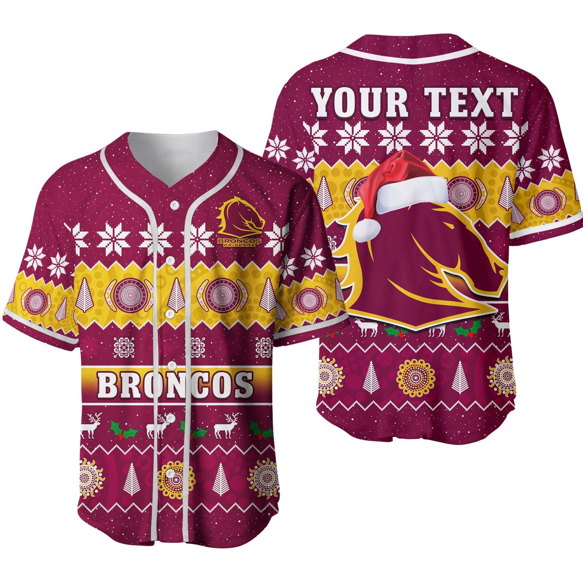 custom-personalised-broncos-christmas-baseball-jersey-brisbane-aboriginal-art-merry-xmas-ver02