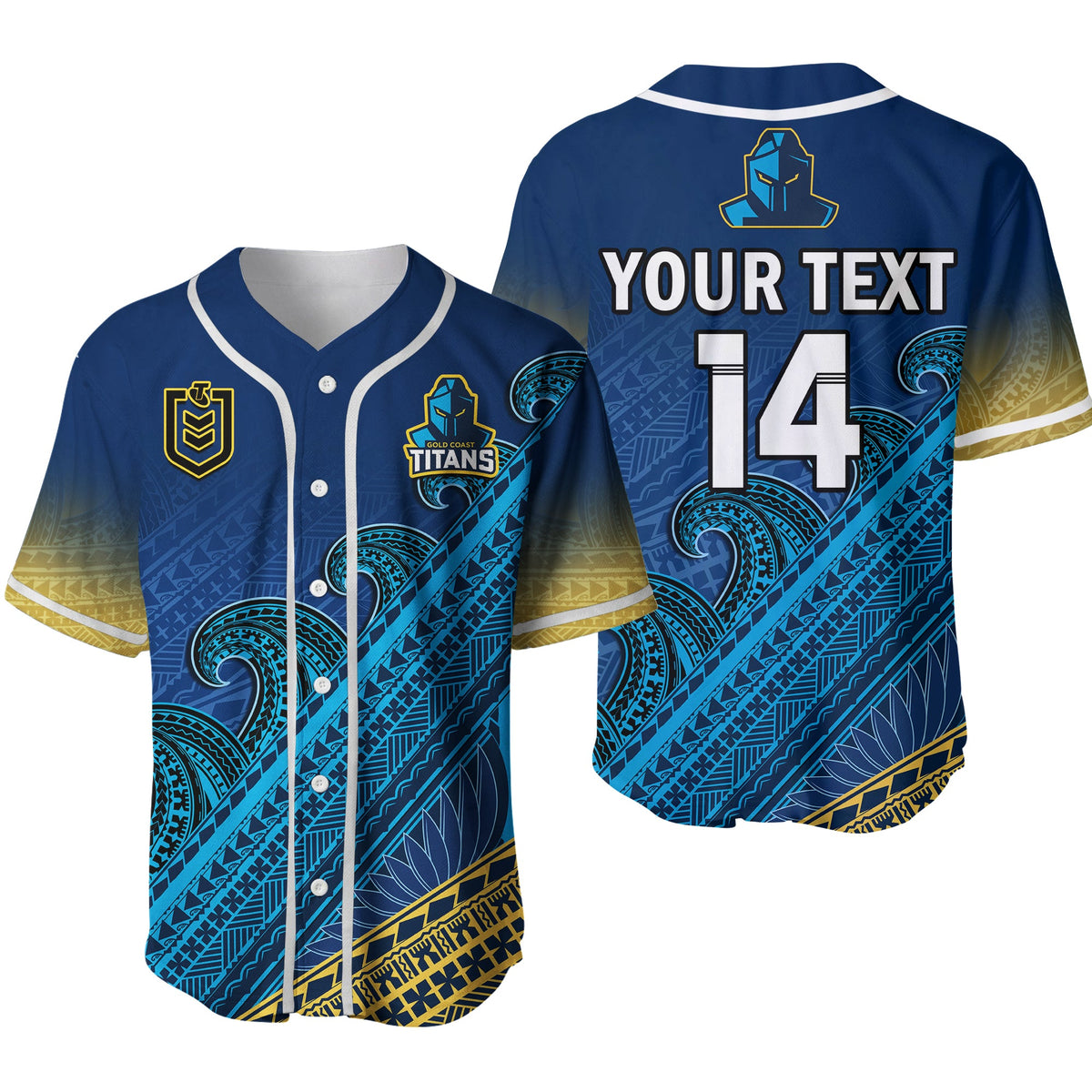 custom-text-and-number-gold-coast-titans-rugby-baseball-jersey-pasifika-gradient-polynesian-pattern-ver02