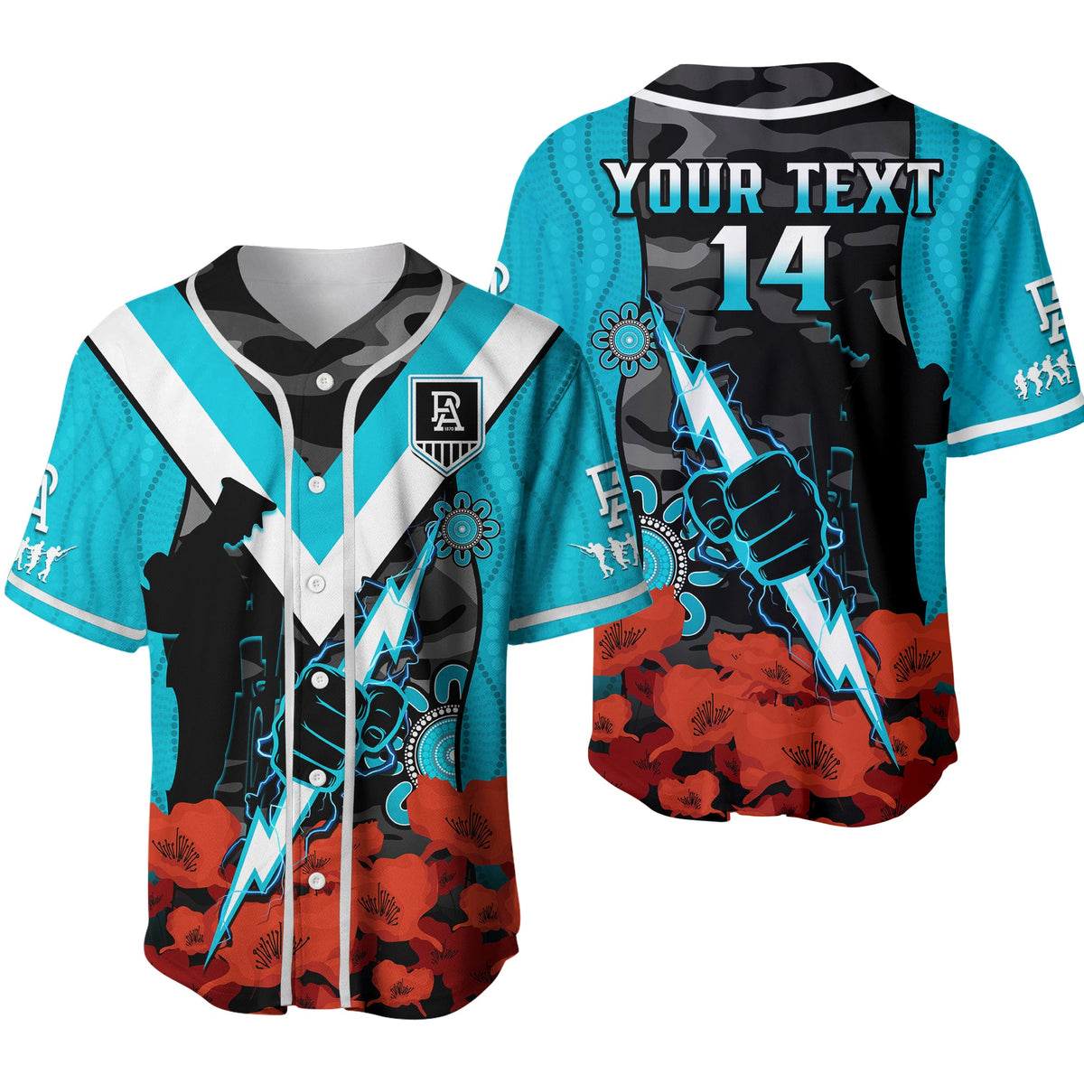 custom-text-and-number-port-adelaide-football-anzac-2023-baseball-jersey-power-aboriginal-mix-poppy-camouflage-ver02