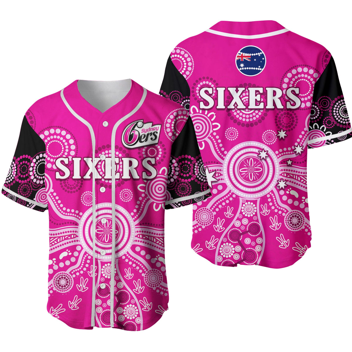 sydney-sixers-baseball-jersey-cricket-indigenous-australian-art-strip-ver01